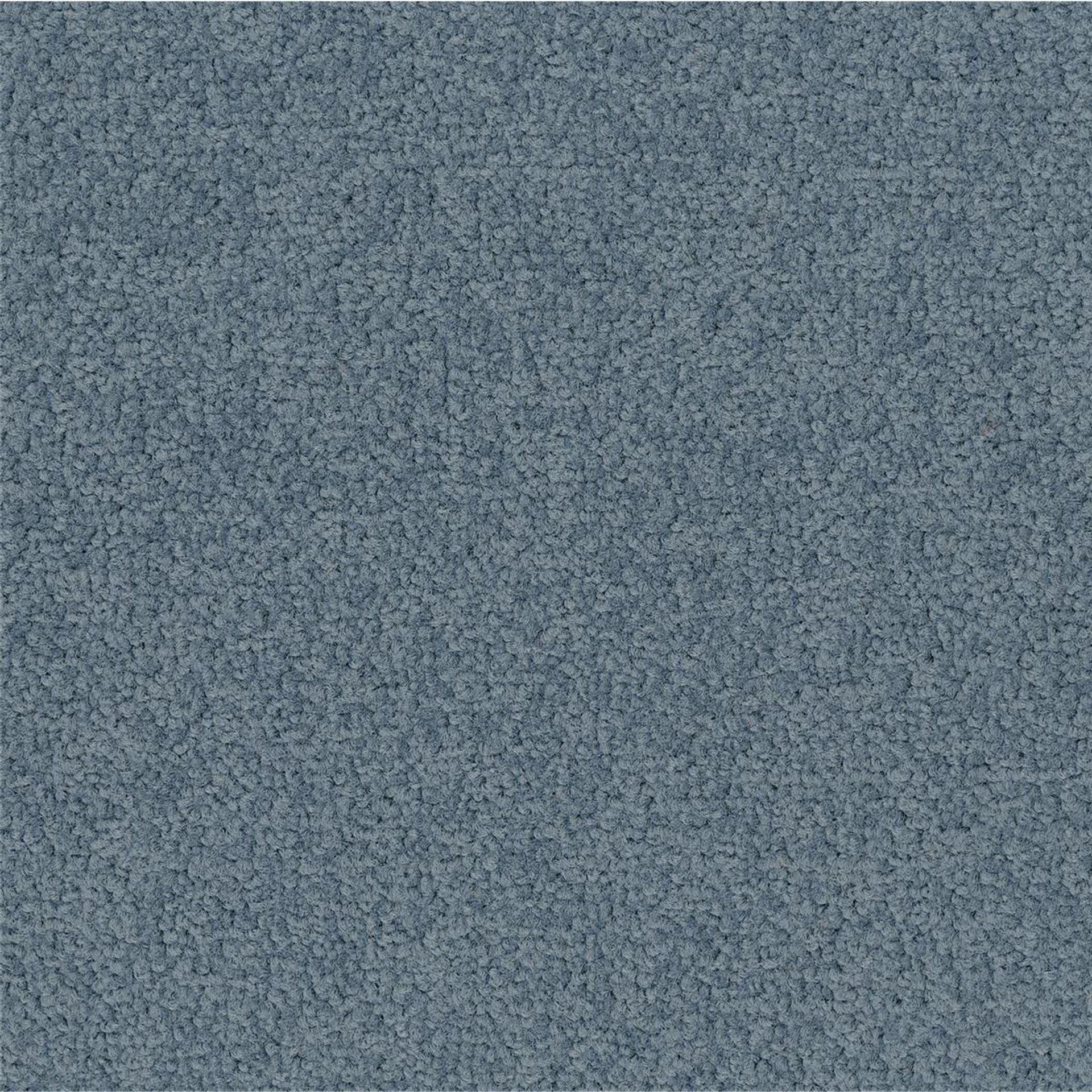 Teppichfliesen 50 x 50 cm Velours Palatino A072 8823 Blau Allover