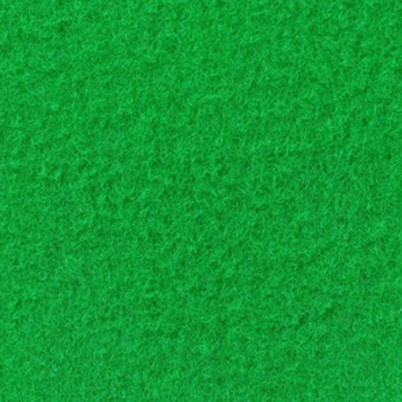 Messeboden Velours EXPOLUXE Apple Green 9551 mit Schutzfolie  - Rollenbreite 200 cm