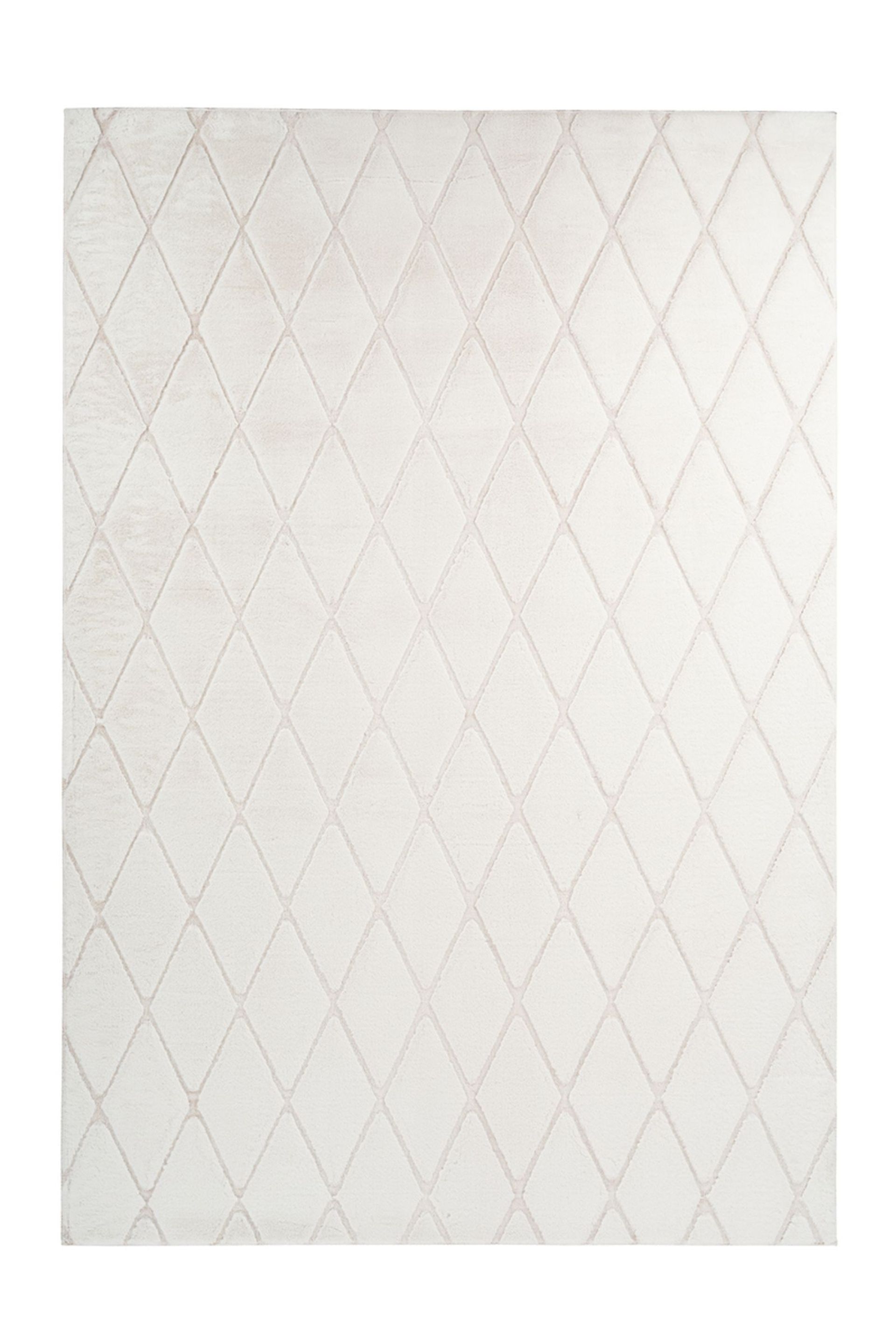Teppich Vivica 225 Weiß / Creme 160 cm x 230 cm