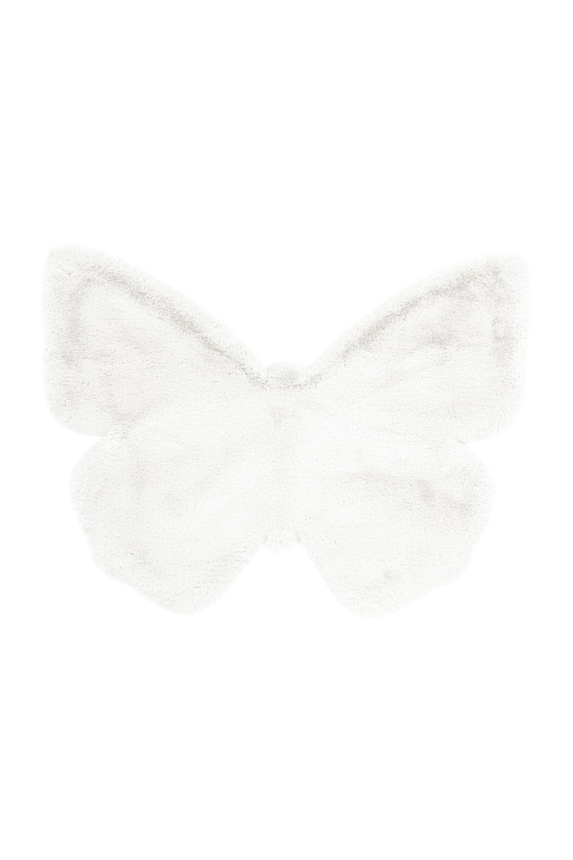 Teppich Lovely Kids 1125-Butterfly Weiß 70 cm x 90 cm