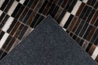 Teppich Lavin 125 Schwarz / Weiß 80 cm x 150 cm