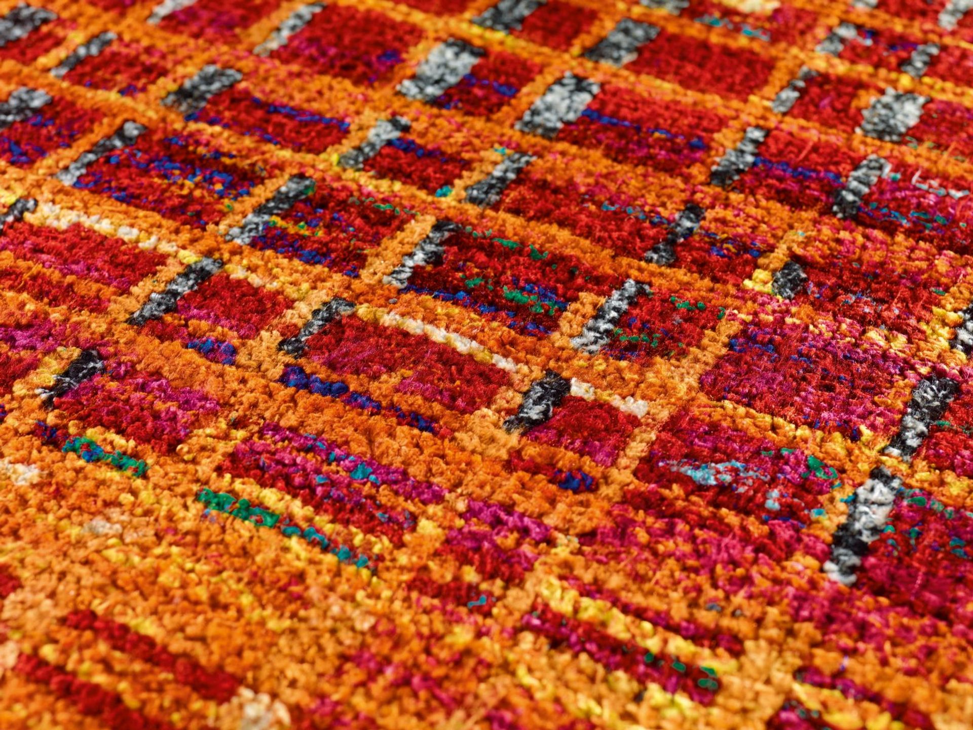 Teppich Topaz 5400 Orange 80 cm x 150 cm