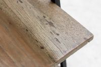 Bücherregal / besteht aus 4 Rega EDE-04 Natur/schwarz Gemischtes Holz aus Java/Metall B/H/T: 42 cm 160 cm 120 cm