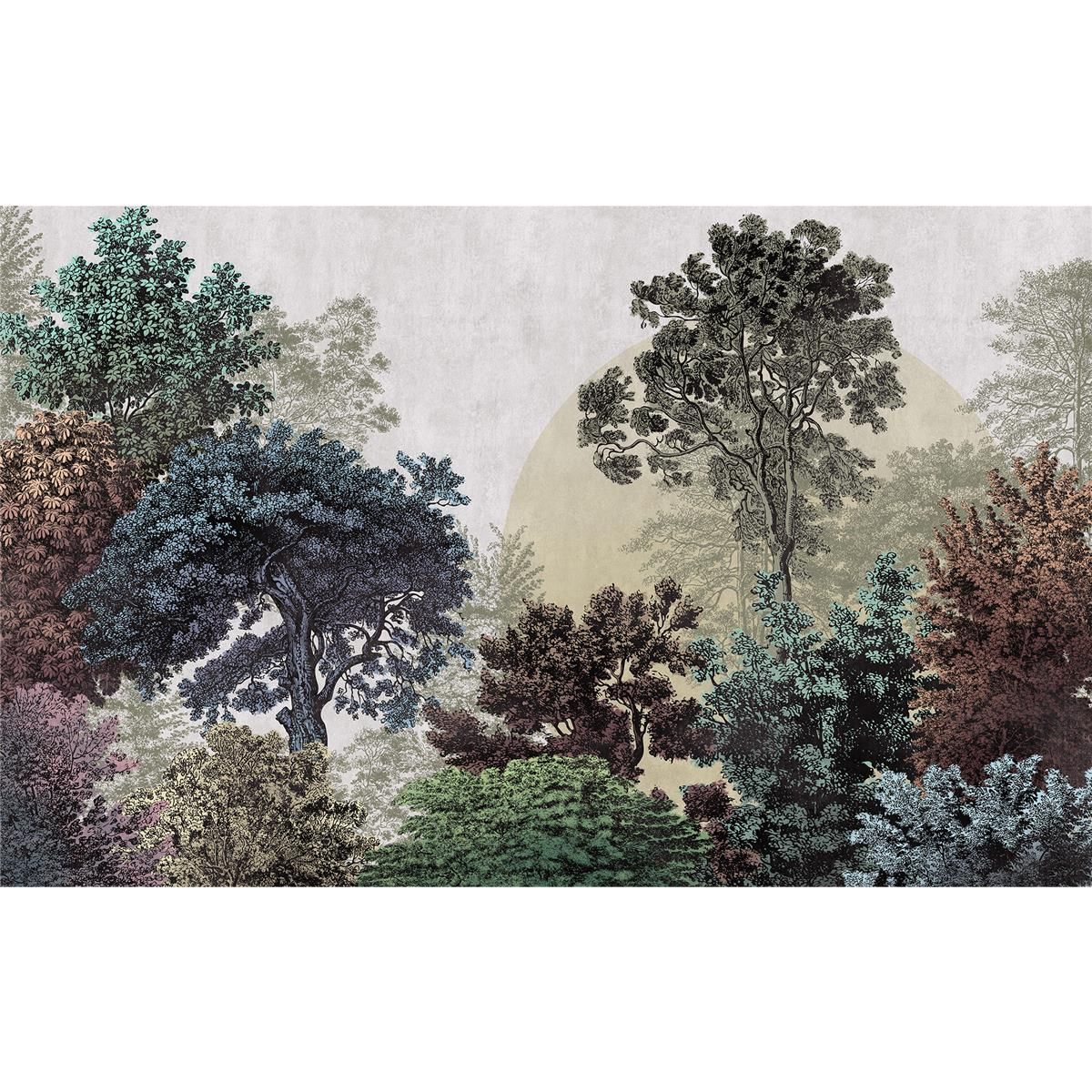Vlies Fototapete - Bois Brumeux - Größe 400 x 250 cm