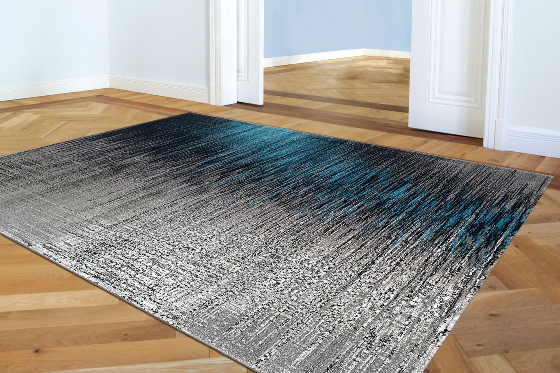 Teppich Move 4453 Grau / Blau 80 cm x 150 cm