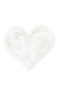 Teppich Lovely Kids 1225-Heart Weiß 60 cm x 70 cm