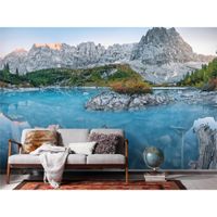 Vlies Fototapete - Alpine Treasure - Größe 400 x 250 cm