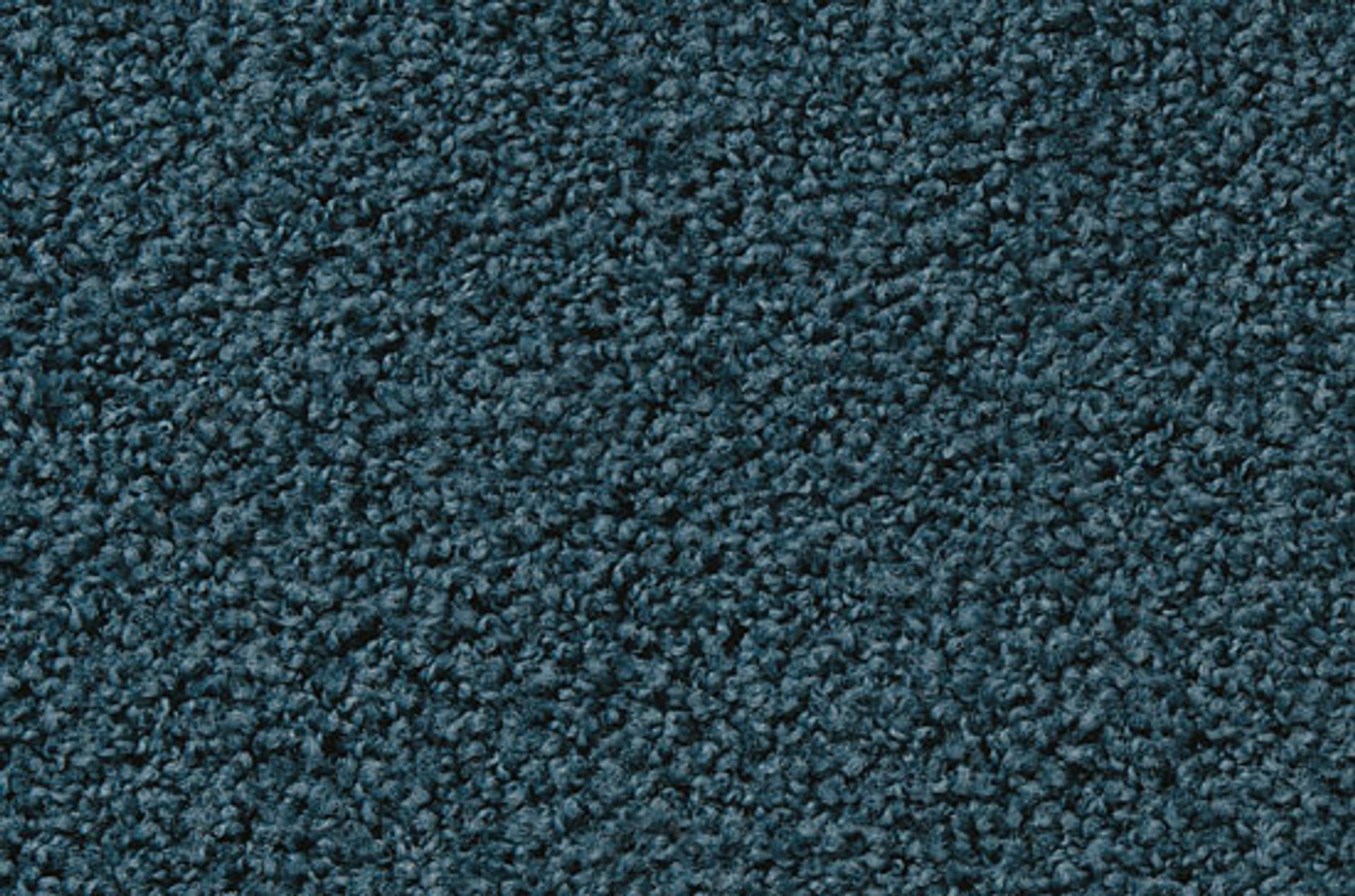 Teppichboden Vorwerk Exclusive 1009 ELARA Shag Frisé Blau 3L74 - Rollenbreite 400 cm