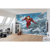 Vlies Fototapete - Iron Man Flight - Größe 400 x 280 cm