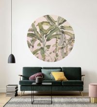 Selbstklebende Vlies Fototapete/Wandtattoo - Botany - Größe 125 x 125 cm