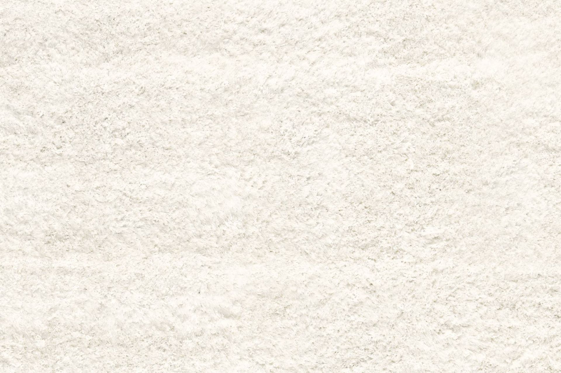 Teppich Grace Shaggy Weiß 60 cm x 110 cm