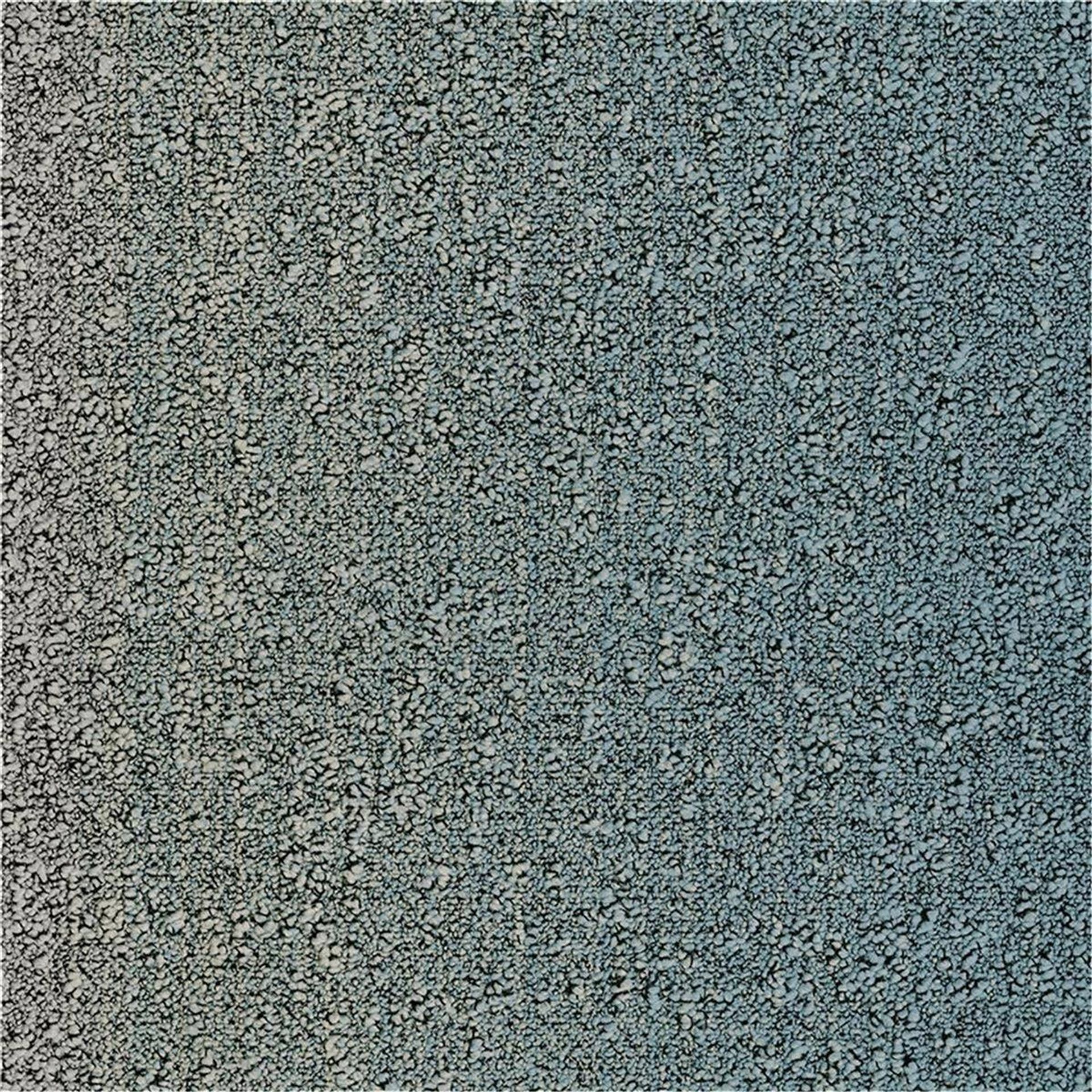 Teppichfliese 50 x 50 cm Schlinge strukturiert Desso Fuse B755 8836 Blau Textur