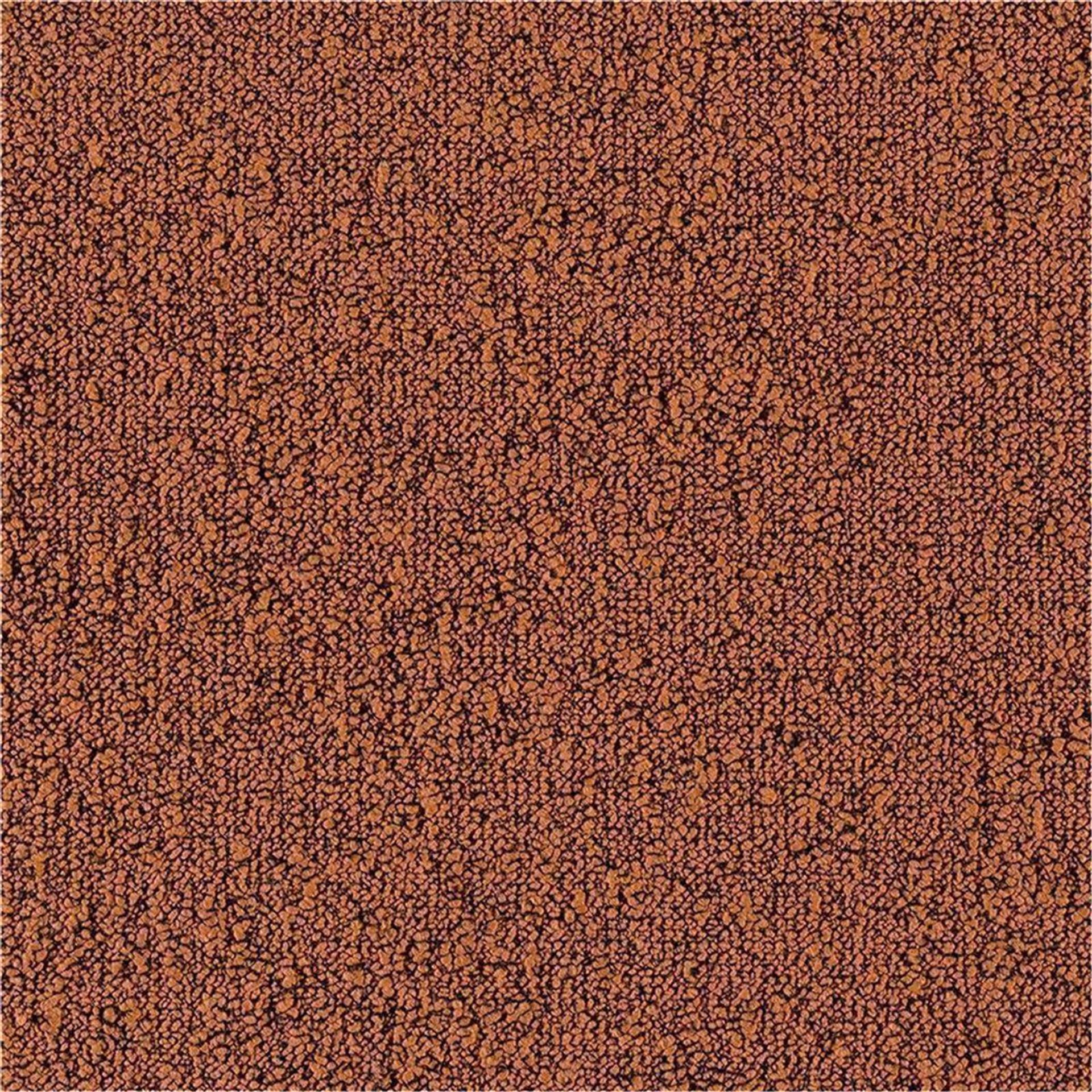 Teppichfliesen 50 x 50 cm Schlinge strukturiert Fields B751 2056 Orange Allover
