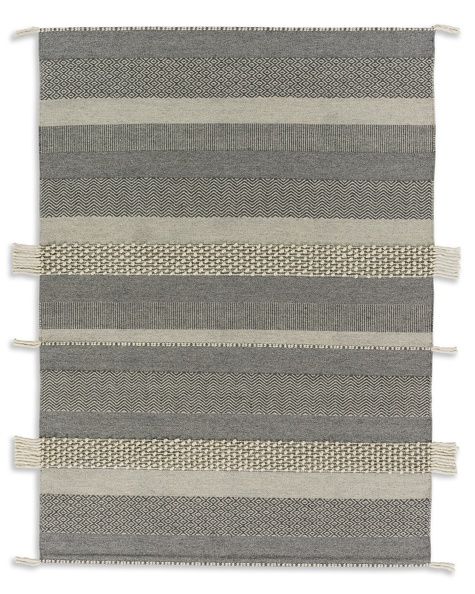 Teppich BOTANA Grau-Beige - 170 cm x 240 cm