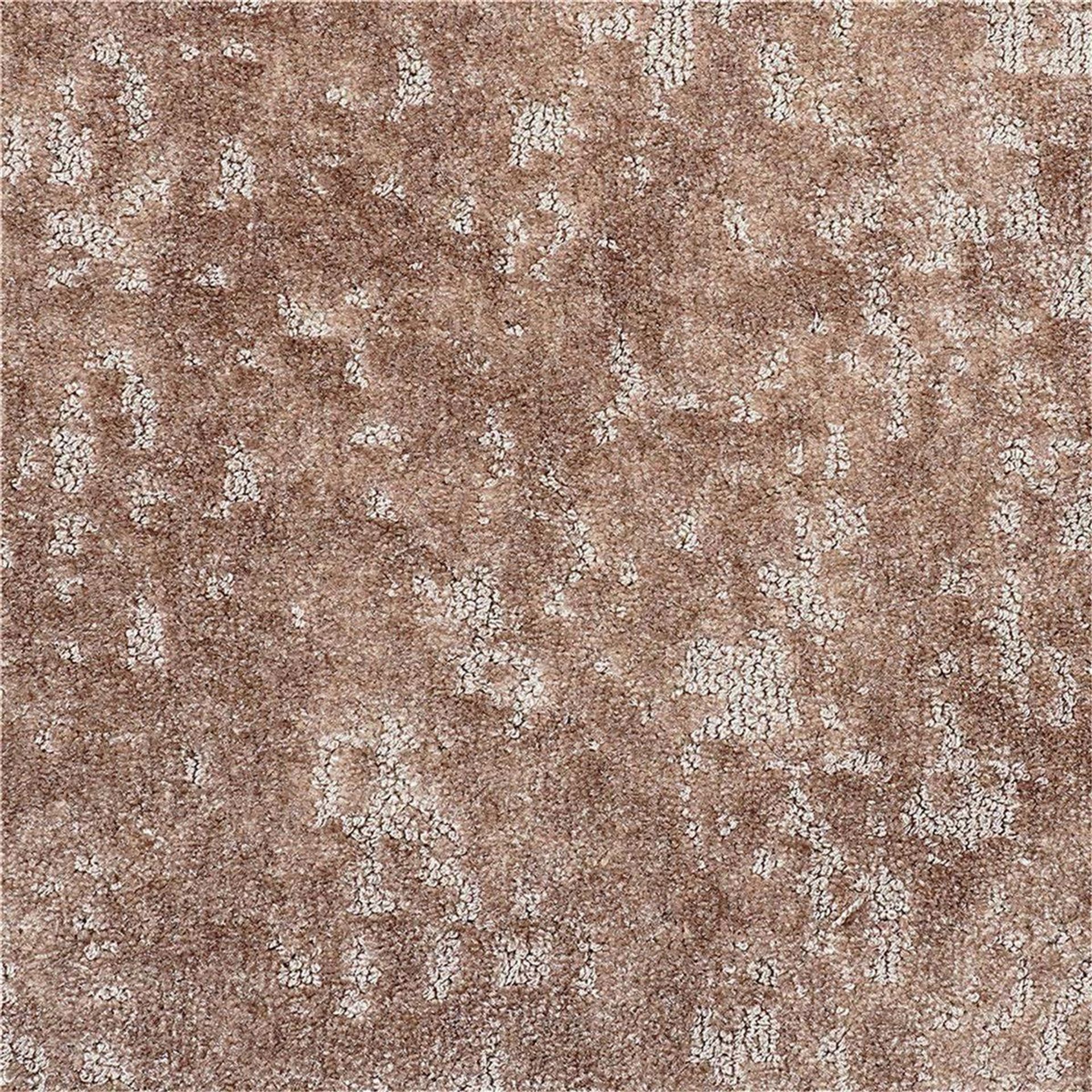 Teppichboden Infloor-Girloon Contura Level-Cut-Loop bedruckt Grau 860 gemustert - Rollenbreite 400 cm