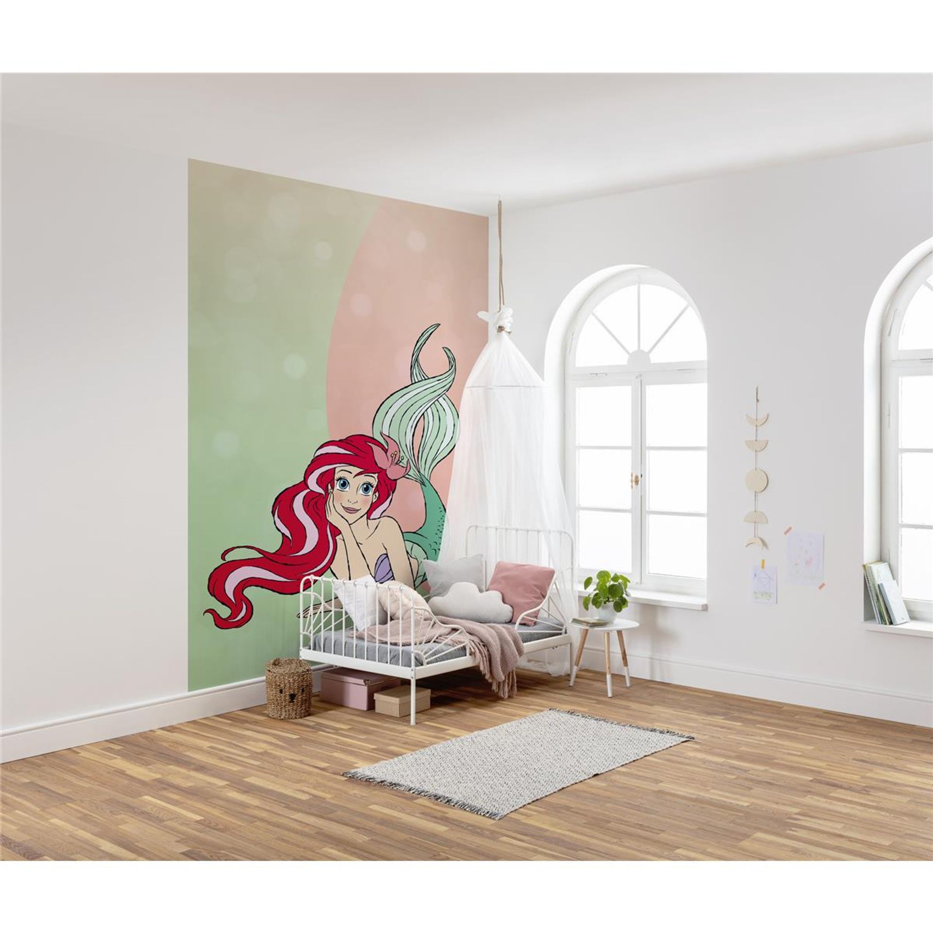 Vlies Fototapete - Ariel Pastell - Größe 200 x 280 cm