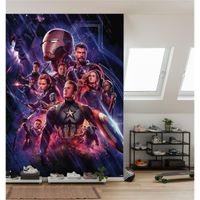 Papier Fototapete - Avengers Endgame Movie Poster - Größe 184 x 254 cm