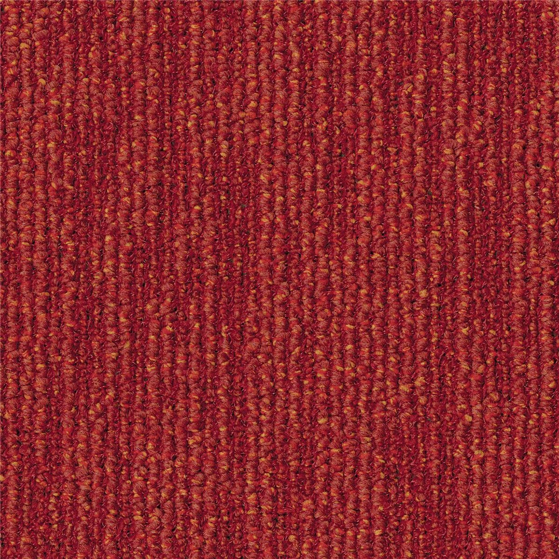 Teppichfliesen 50 x 50 cm Schlinge strukturiert AirMaster Atmos B747 4301 Rot Textur