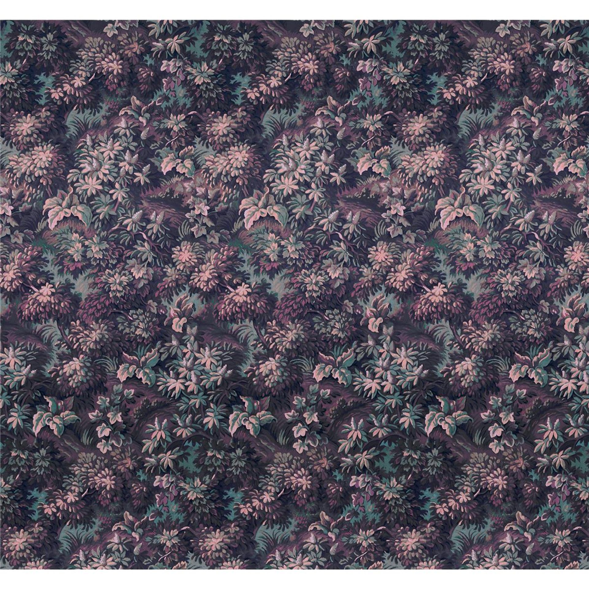 Vlies Fototapete - Botanique Aubergine - Größe 300 x 280 cm