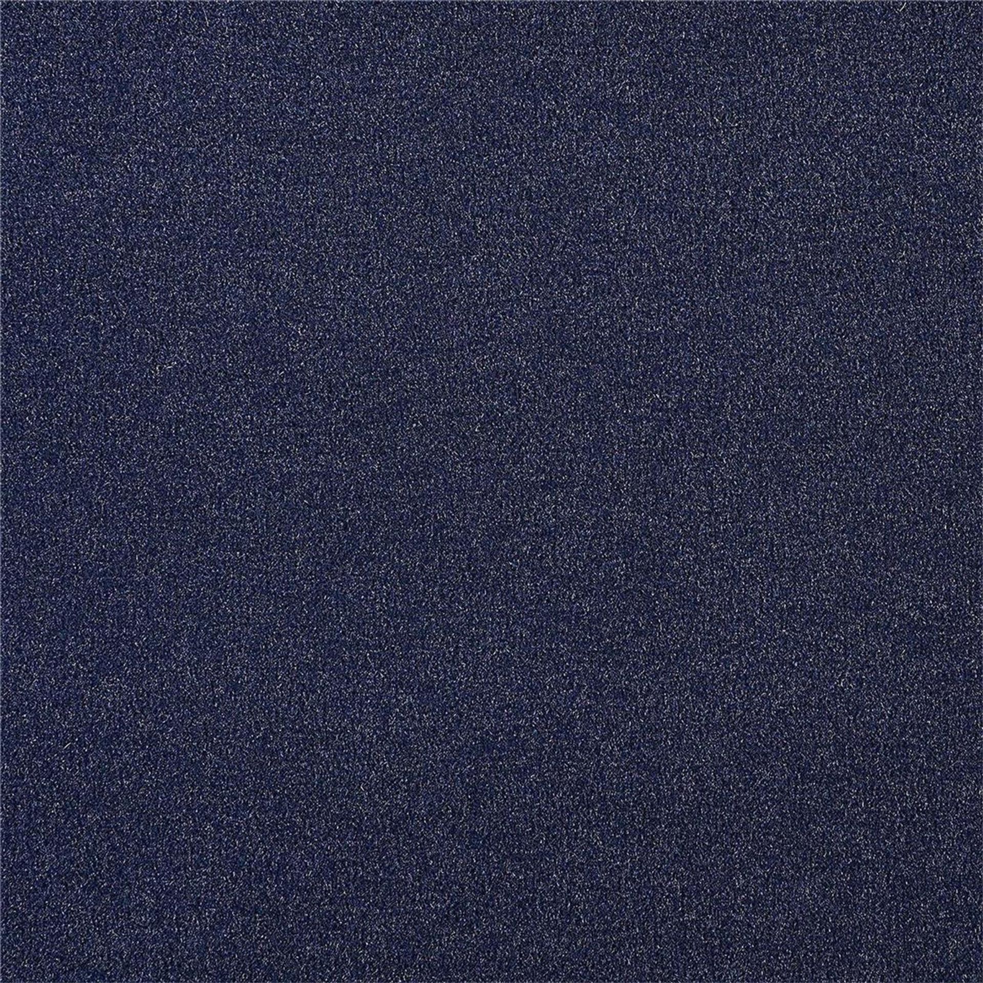 Teppichboden INFLOOR-GIRLOON Cosmos/Attaché Velours Blau 371 uni - Rollenbreite 400 cm