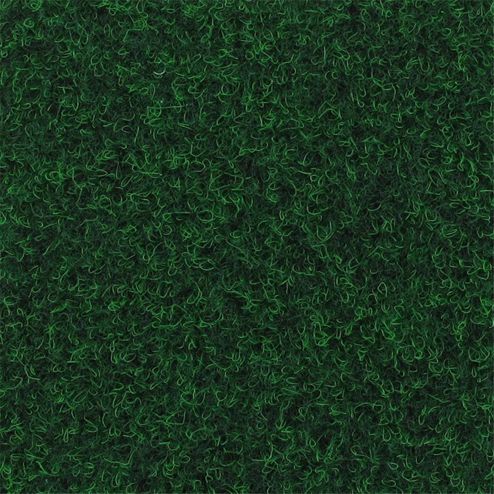 Messeboden Traffic-Fliese EXPOQUADRA Amazonia Green 1531 - Sommer Needlepunch - 100 cm x 100 cm