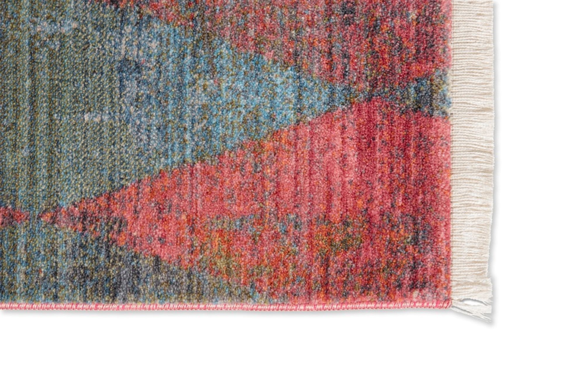Teppich MYSTIK Rot-Grün - 200 cm x 285 cm