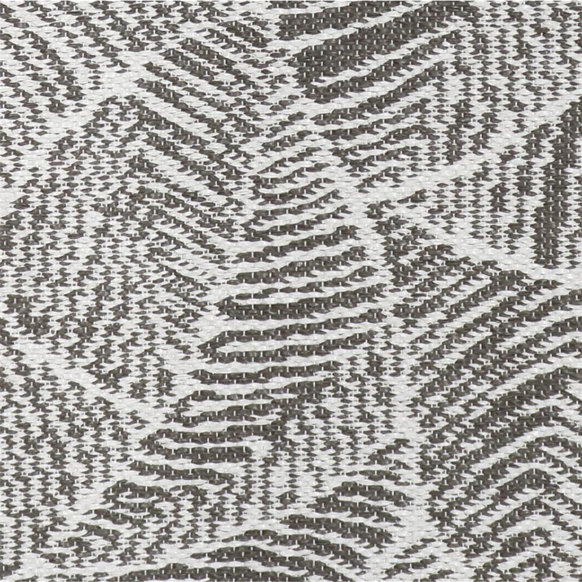 Teppich Swedy JUNGLE V13 Grau-Weiss - 60 cm x 90 cm
