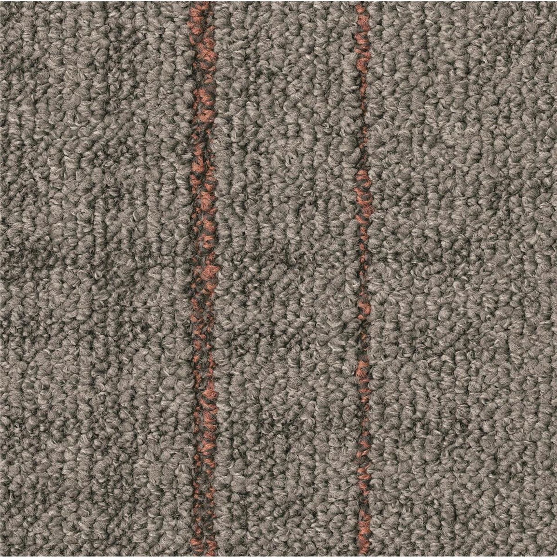 Teppichfliese 50 x 50 cm Schlinge strukturiert Desso AirMaster Nazca Gold AB47 9212 Grau Linear