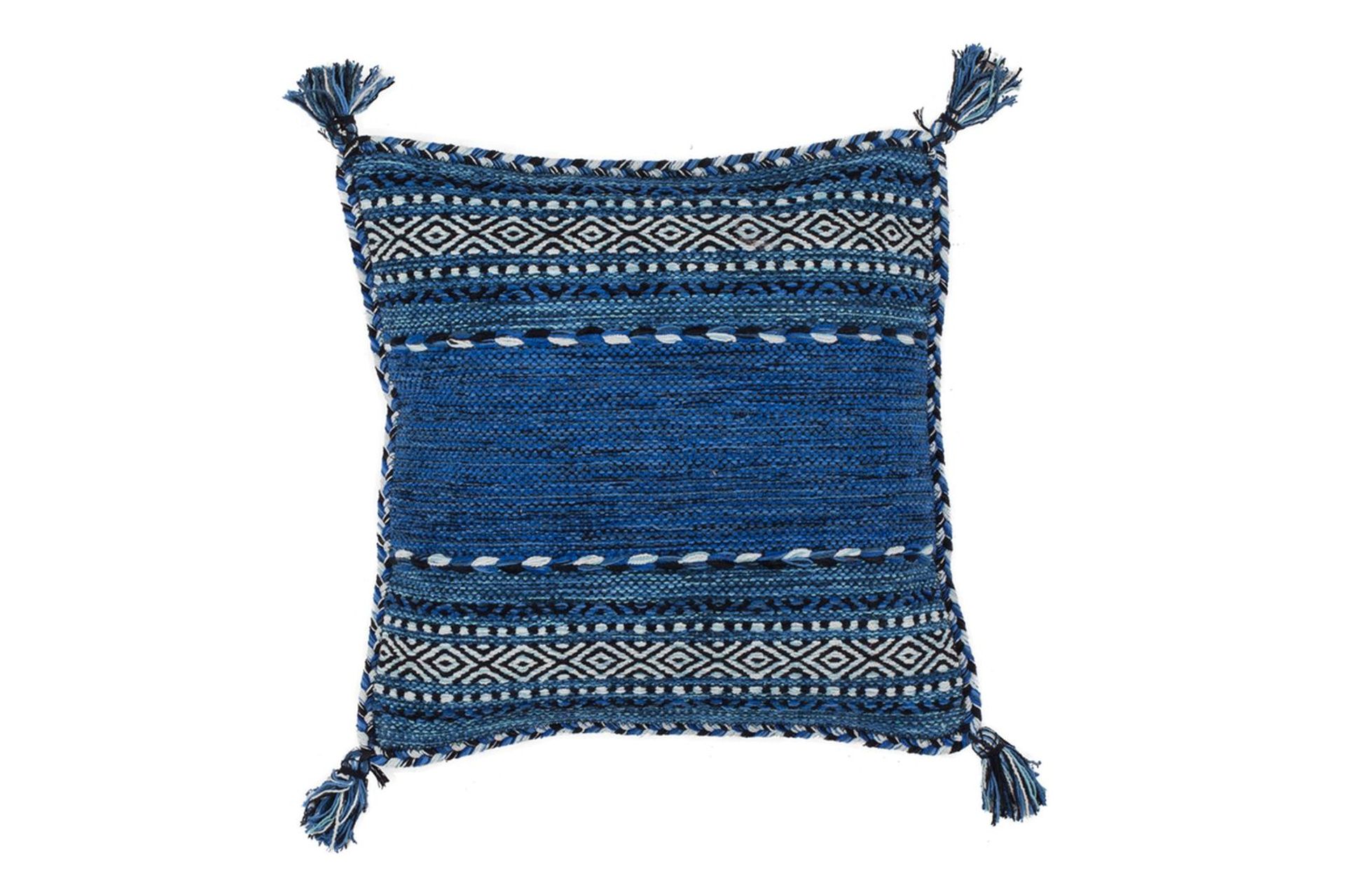 Kissen (gefüllt) Alhambra Pillow 335 Blau 45 cm x 45 cm