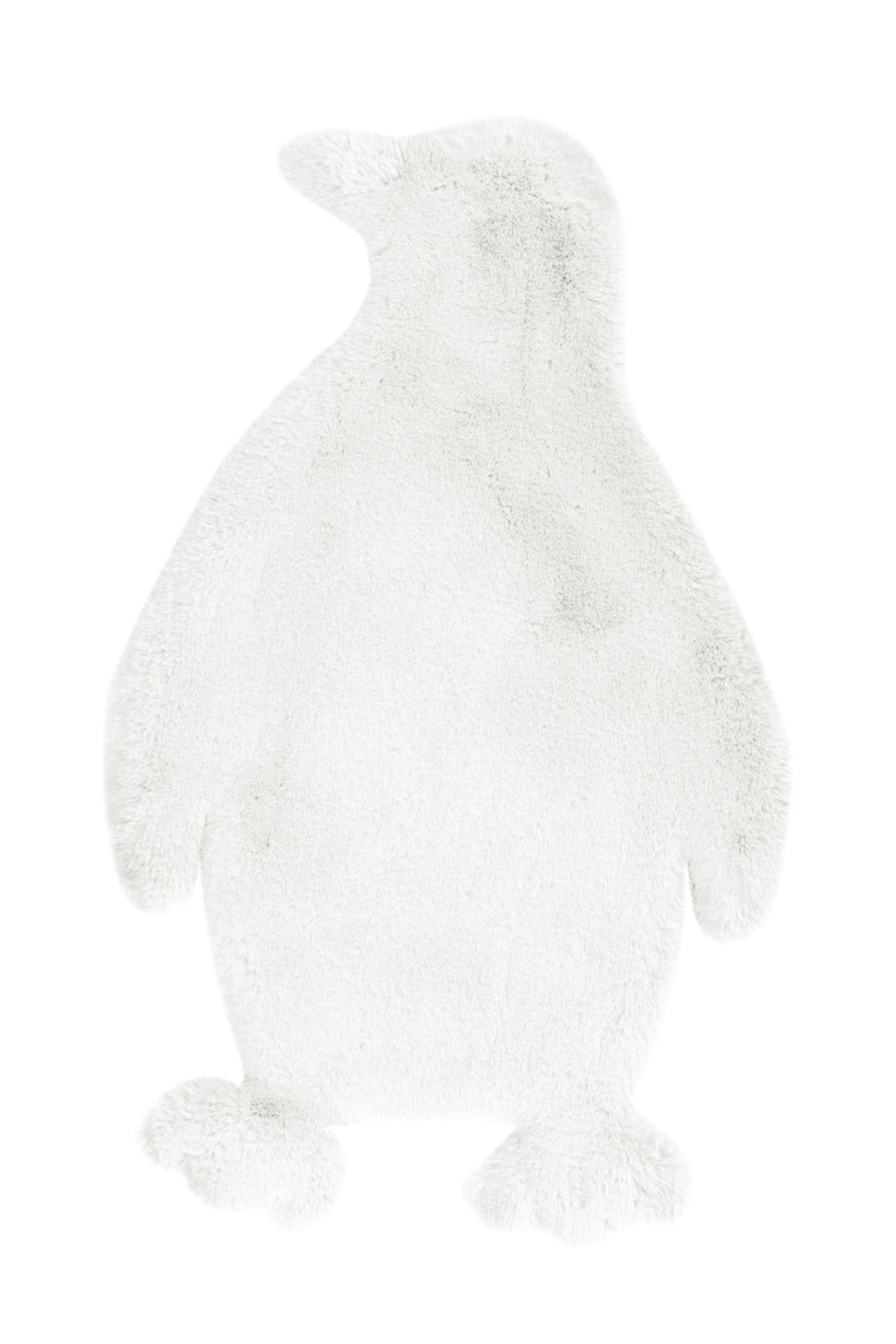 Teppich Lovely Kids 525-Penguin Weiß 52 cm x 90 cm
