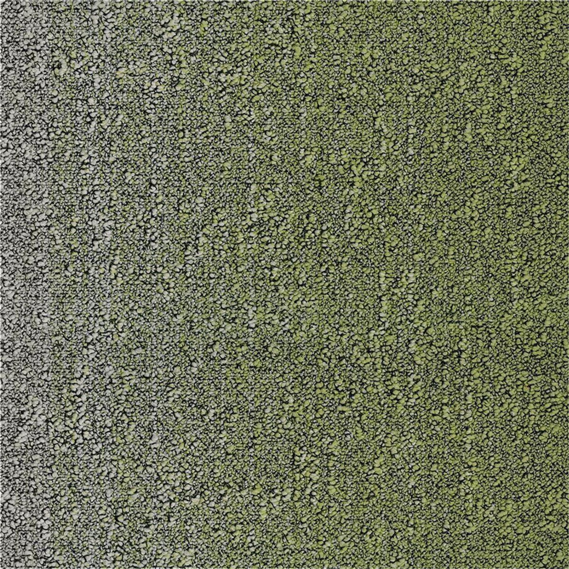 Teppichfliese 50 x 50 cm Schlinge strukturiert Desso Fuse B755 7073 Grün Textur