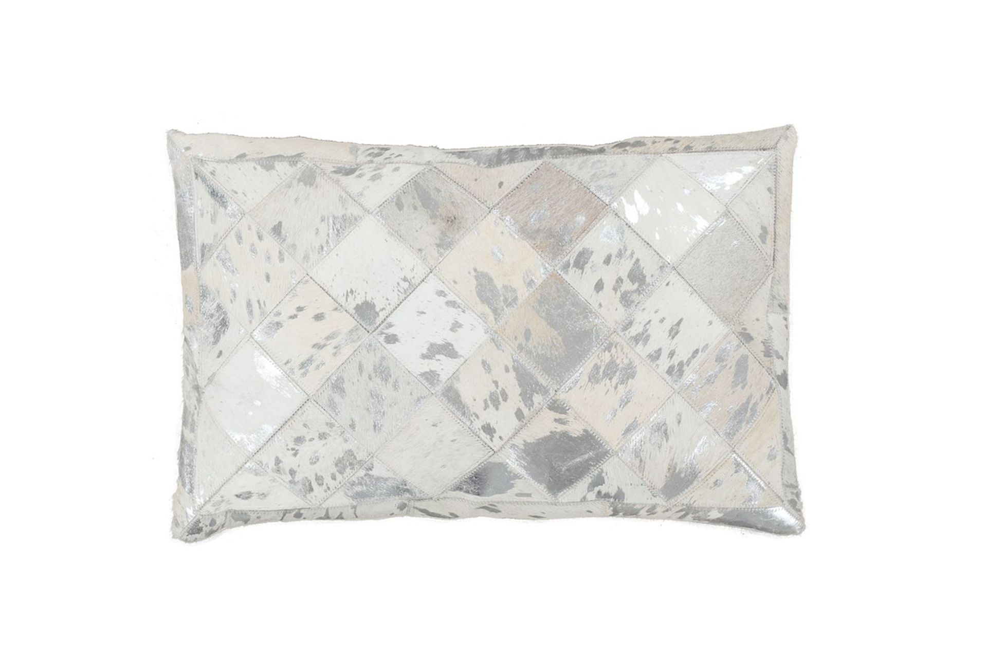 Kissen (gefüllt) Lavish Pillow 210 Grau / Silber 40 cm x 60 cm