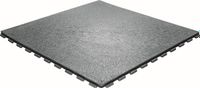 PVC-Industrieboden KLICK Fliese grau (7045) Strukturiert 464 mm x 464 mm - 15 mm Dicke