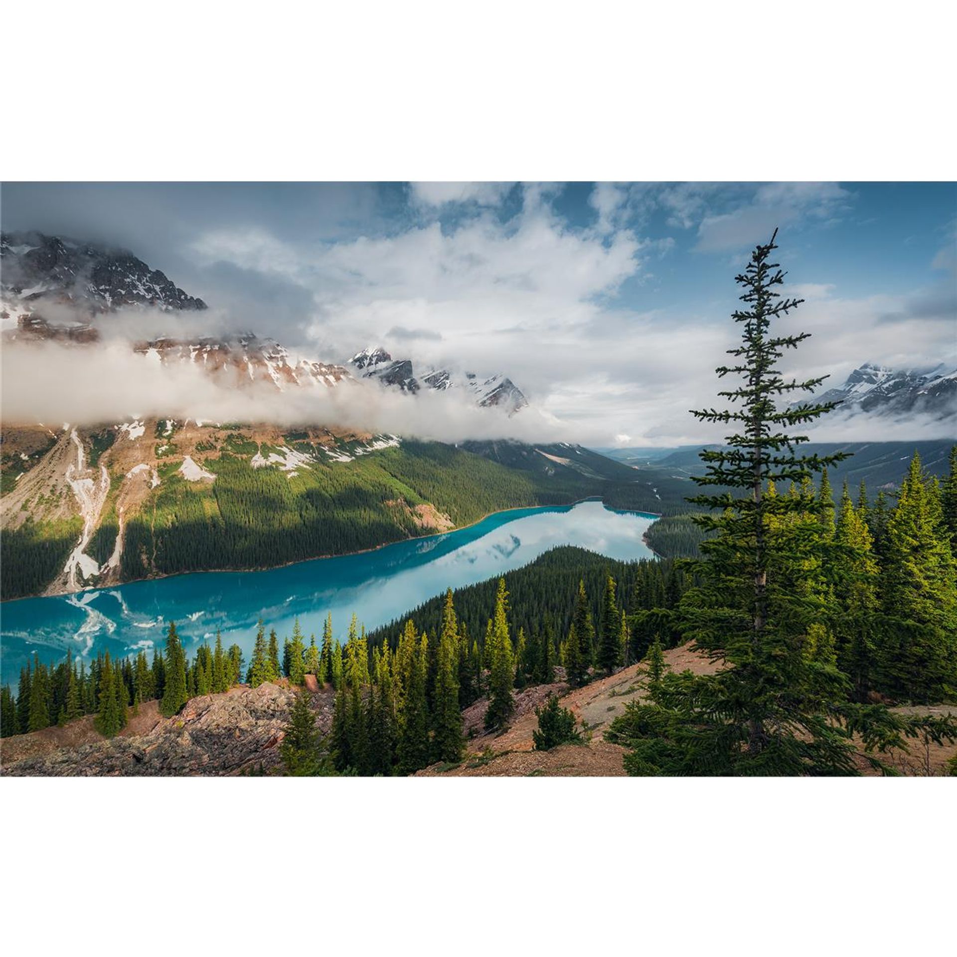 Vlies Fototapete - Wonderland Canada - Größe 450 x 280 cm