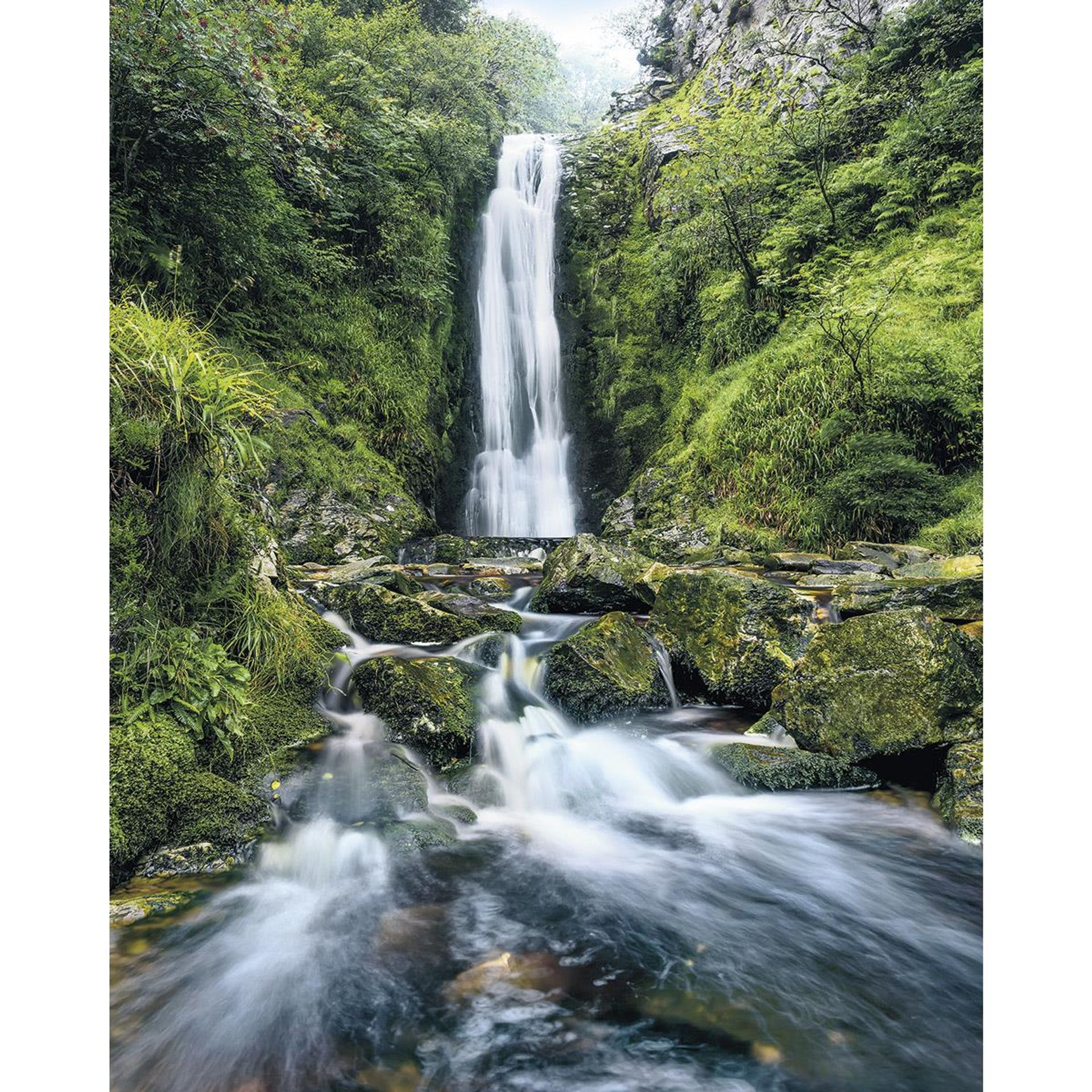 Vlies Fototapete - Glenevin Falls - Größe 200 x 250 cm
