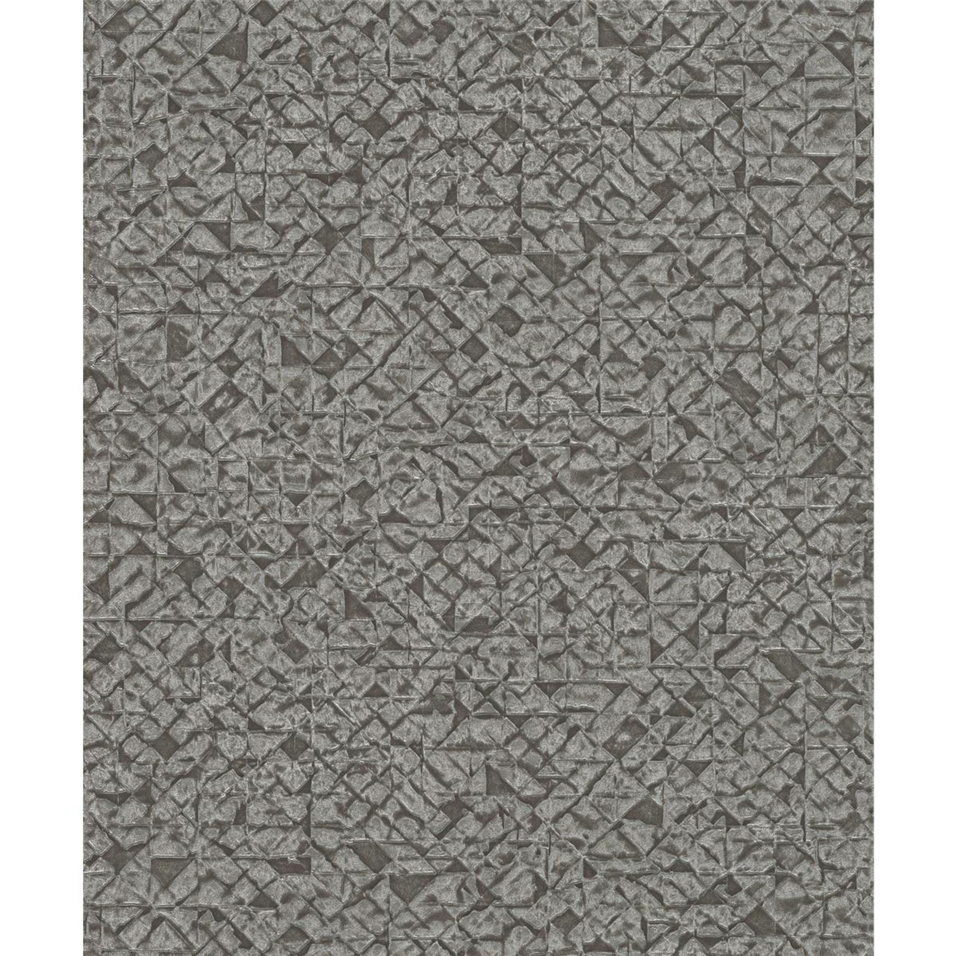 Tapete Culture Grafisch Vinyltapete Silber metallic ansatzfrei 53 cm x 10,05 m