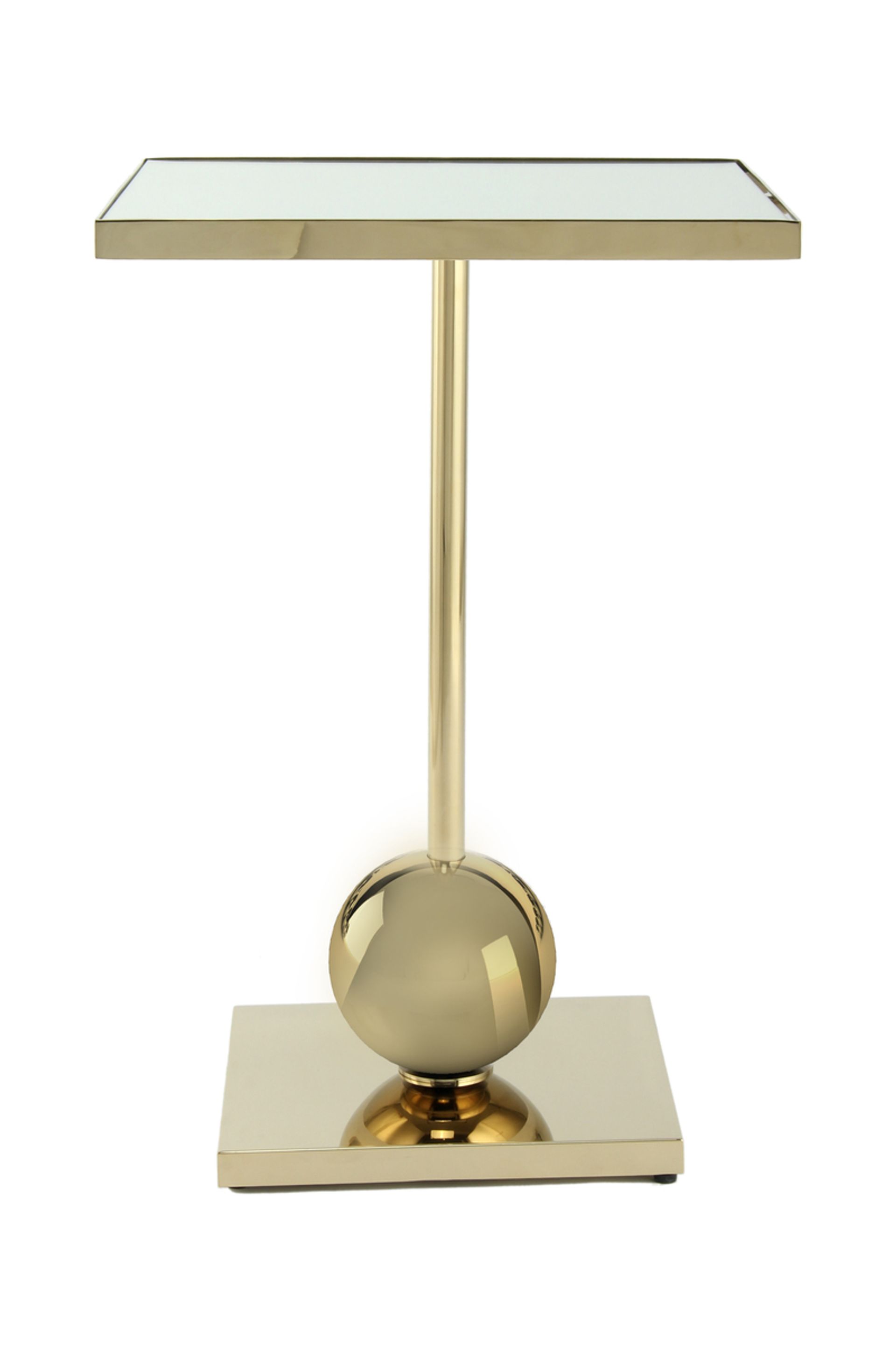 Beistelltisch Leva 125 Gold - 42 cm (L) x 42 cm (B) x 62 cm (H)