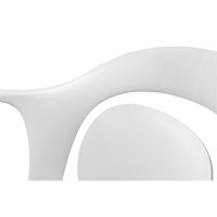 Stuhl Chuck 110 4er-Set Weiß - 60 cm (L) x 58 cm (B) x 84 cm (H)