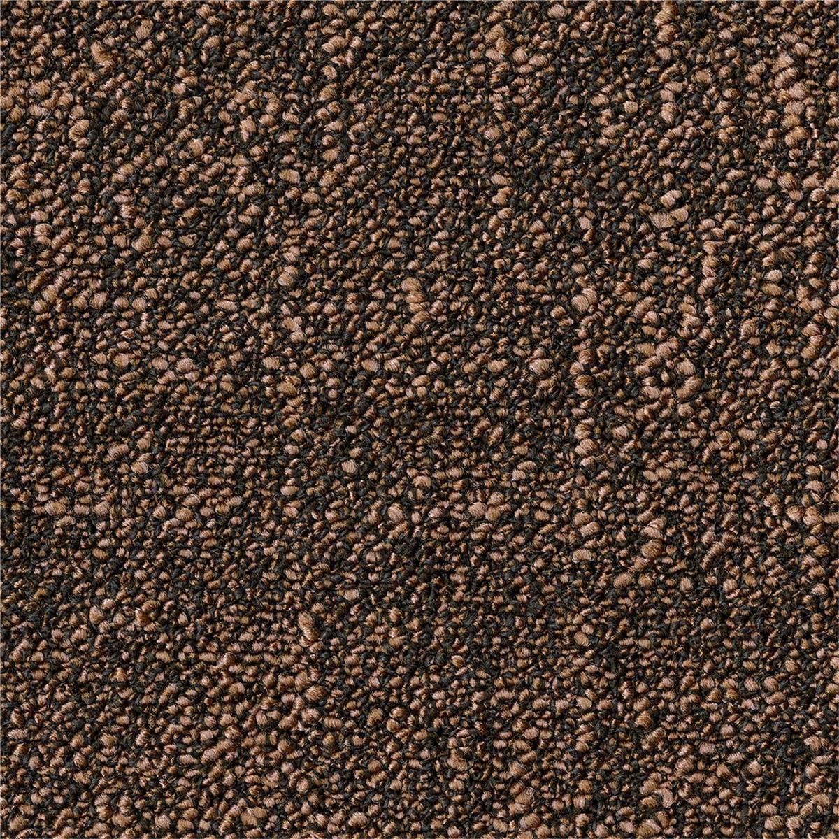 Teppichfliesen 50 x 50 cm Schlinge strukturiert Metallic Shades AA57 2083 Braun Textur