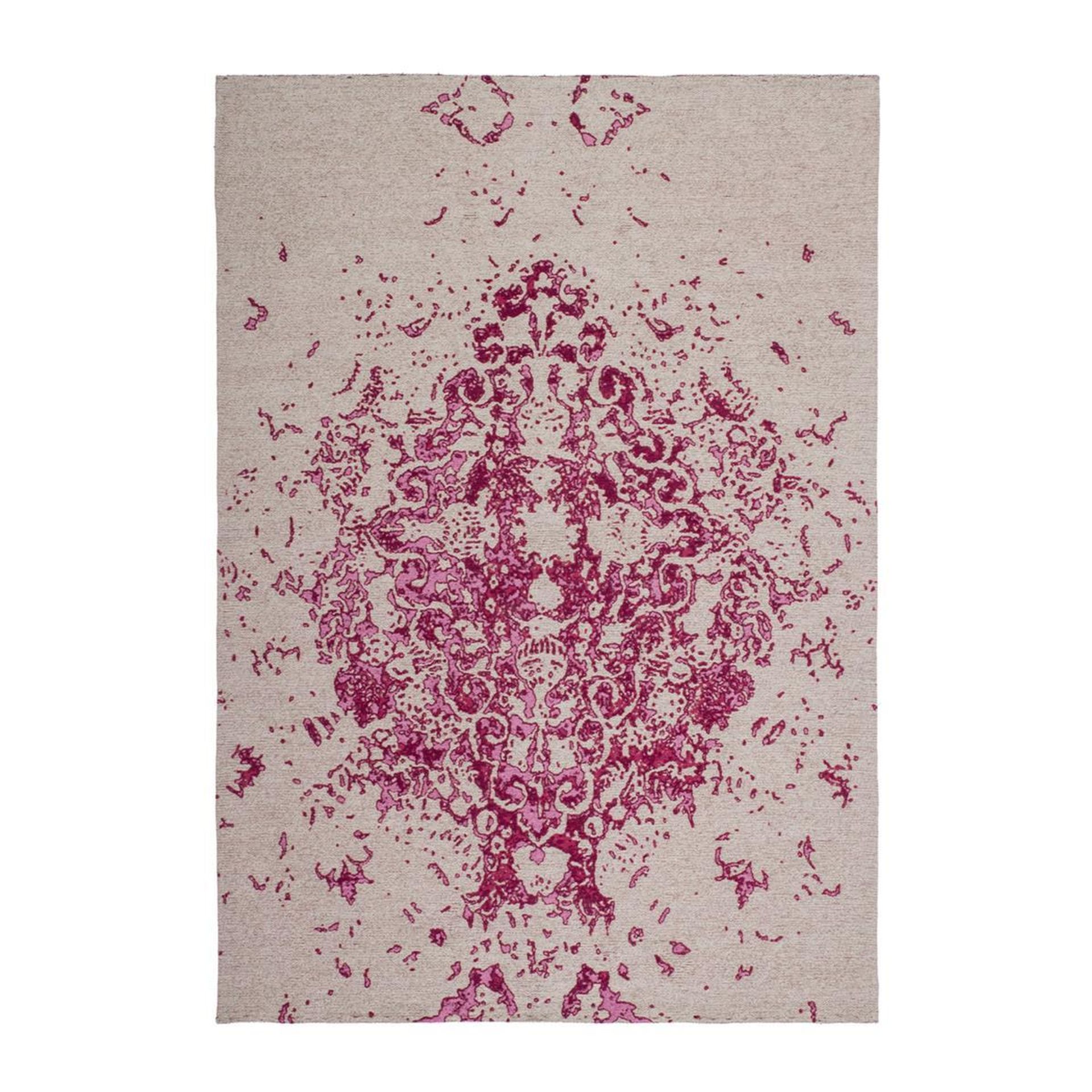 Teppich Ballerina 700 Elfenbein / Pink 80 cm x 150 cm