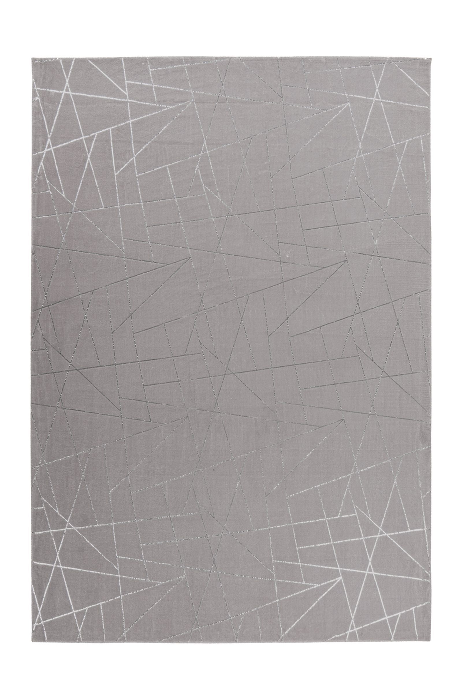 Teppich Bijou 125 Taupe / Silber 160 cm x 230 cm