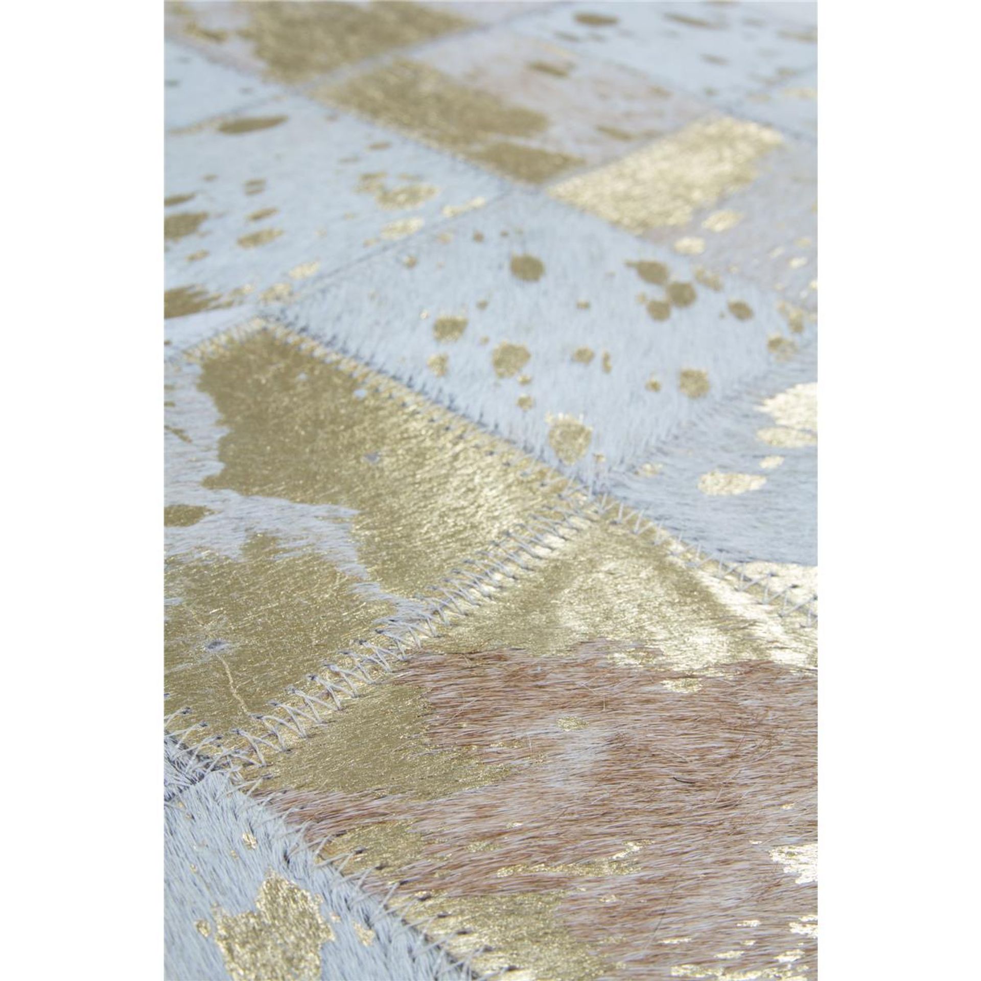 Teppich Lavish 210 Elfenbein / Gold 80 cm x 150 cm