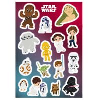 Wandtattoo - Star Wars Little Heroes  - Größe 50 x 70 cm