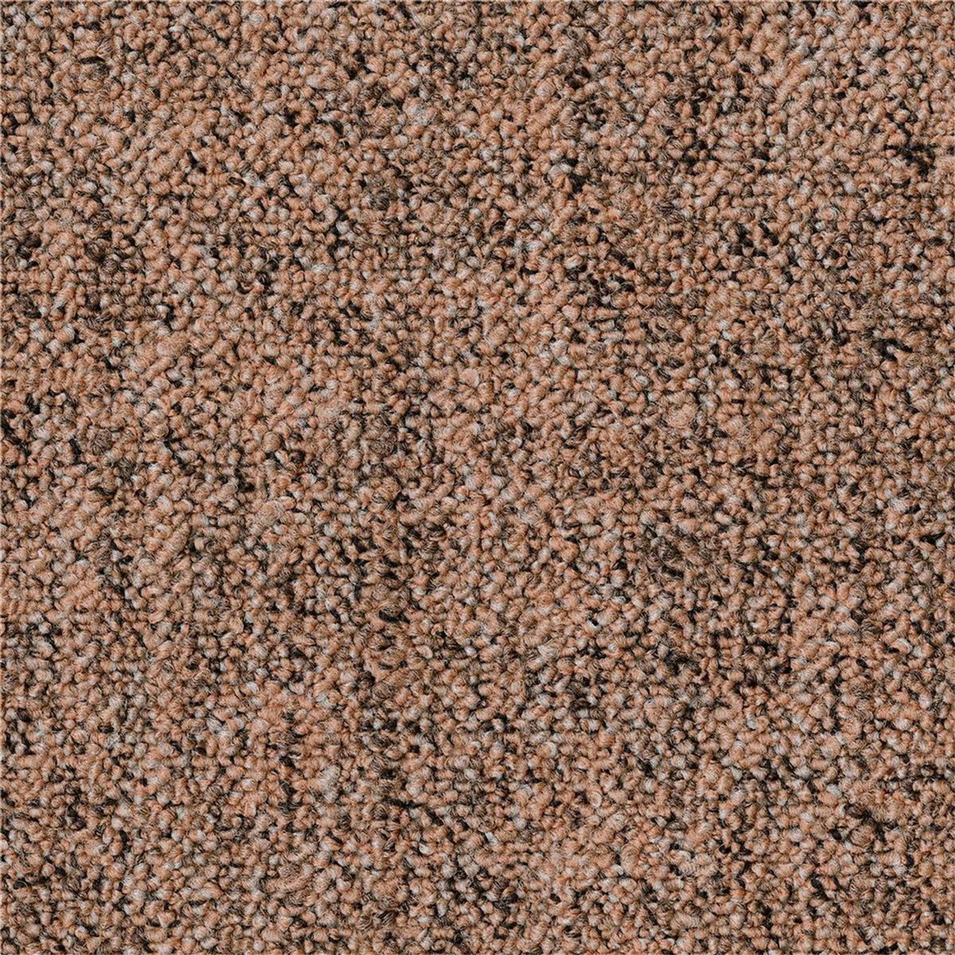 Teppichfliese 50 x 50 cm Schlinge strukturiert Desso Linon AA83 5038-V B8  Orange Textur