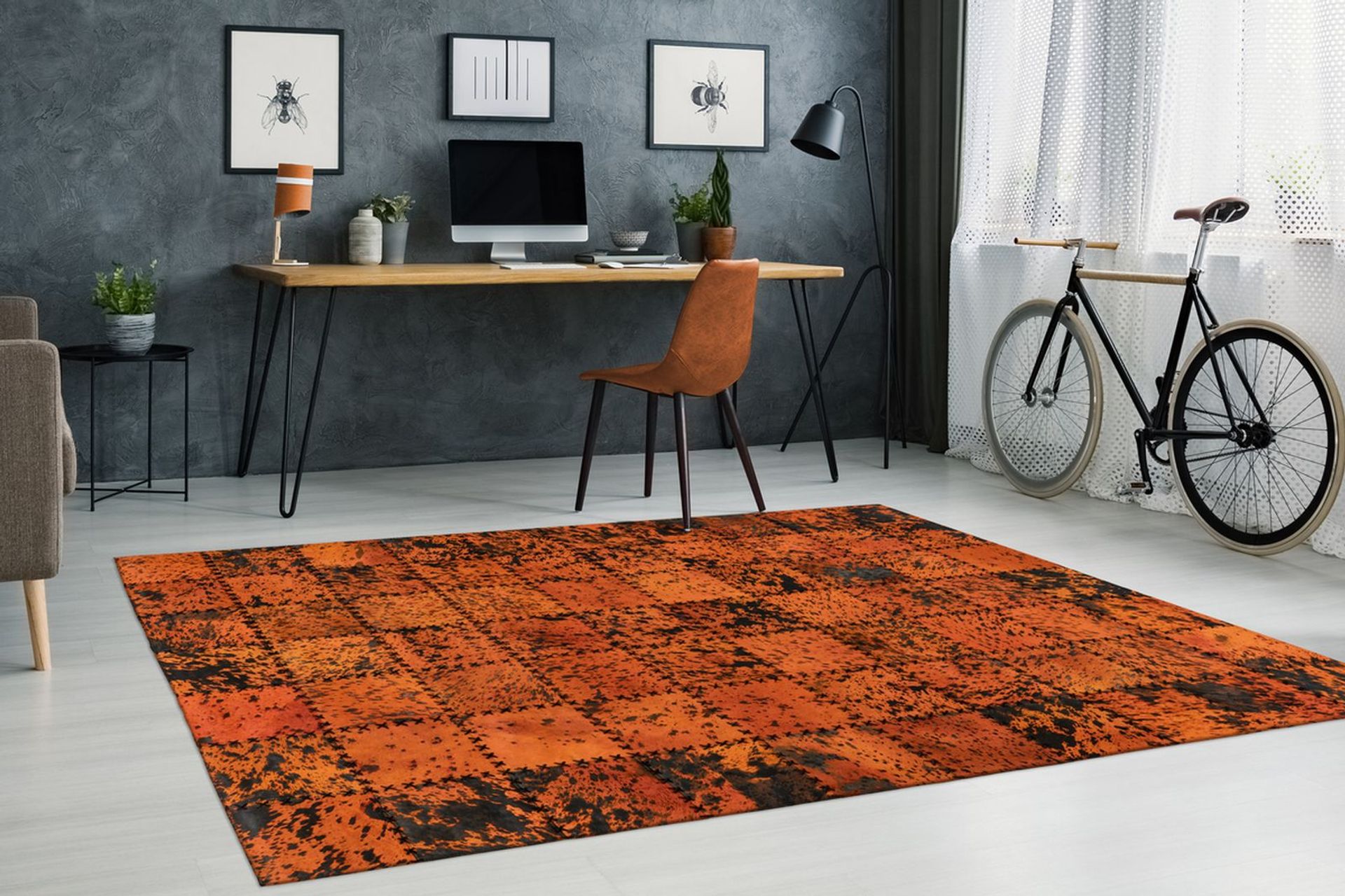 Teppich Voila 100 Orange 200 cm x 290 cm