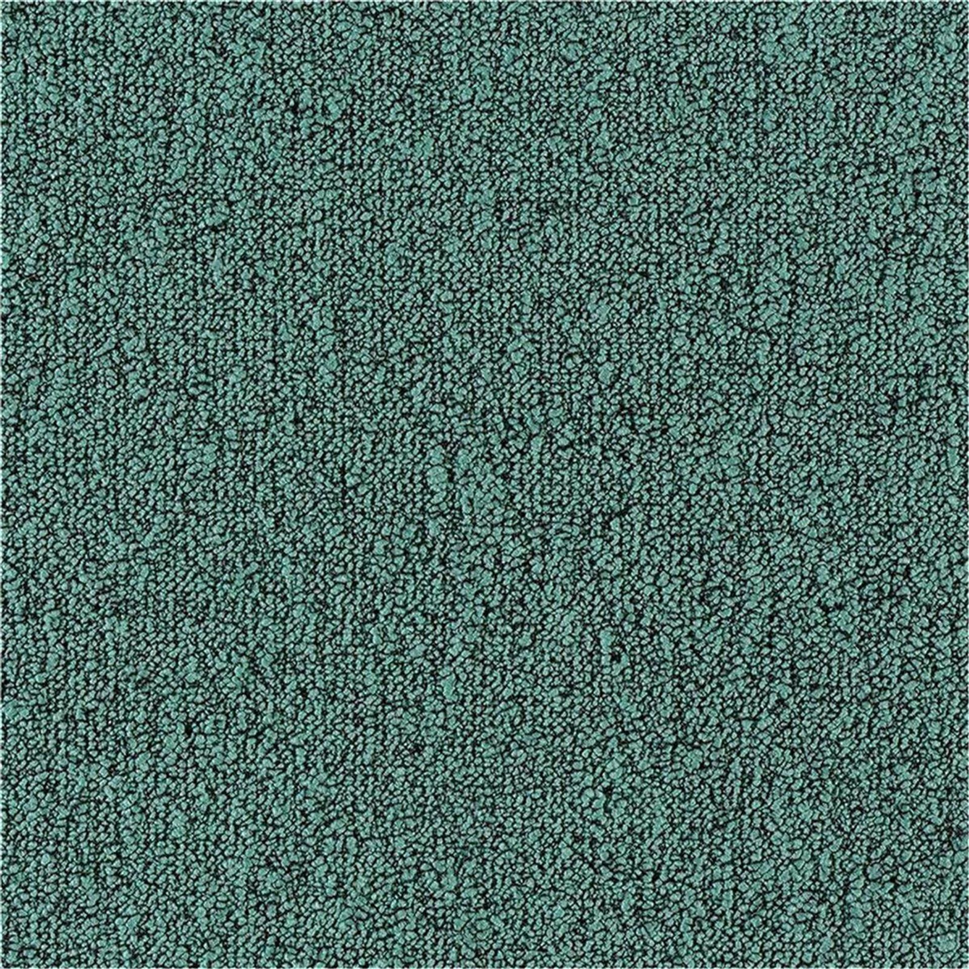 Teppichfliesen 50 x 50 cm Schlinge strukturiert Fields B751 7814 Grün Allover