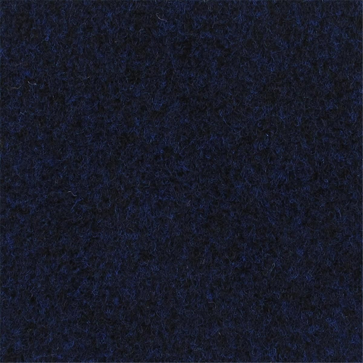 Messeboden Velours EXPOLUXE Dark Blue 9654 mit Schutzfolie  - Rollenbreite 200 cm