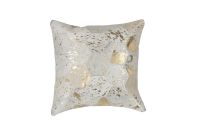 Kissen (gefüllt) Spark Pillow 210 Elfenbein / Gold 45 cm x 45 cm
