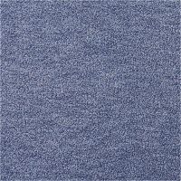 Teppichboden Infloor-Girloon Charme Velours Blau 340 meliert - Rollenbreite 400 cm