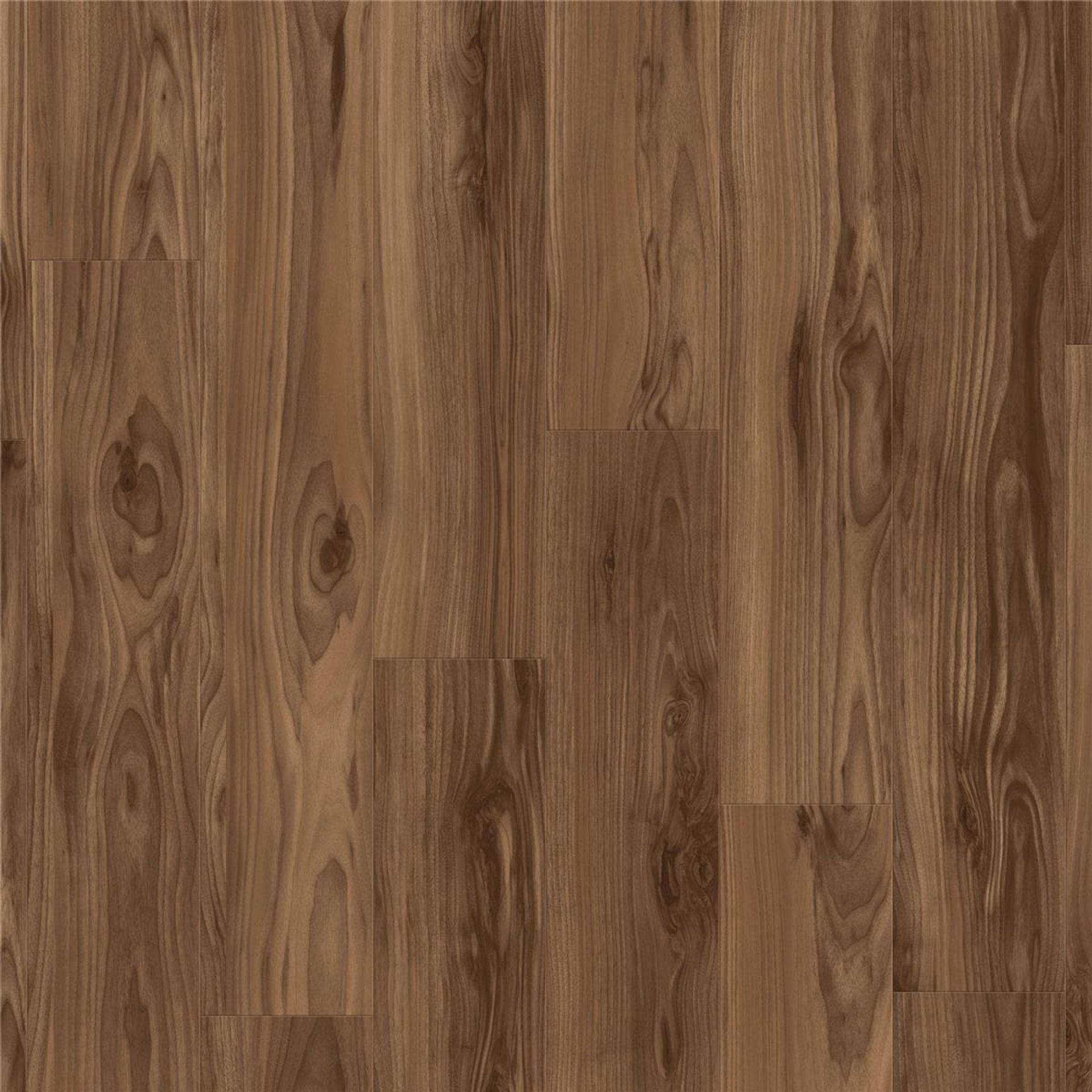 Designboden NATURALS-American Walnut-Marron Planke 120 cm x 20 cm - Nutzschichtdicke 0,55 mm